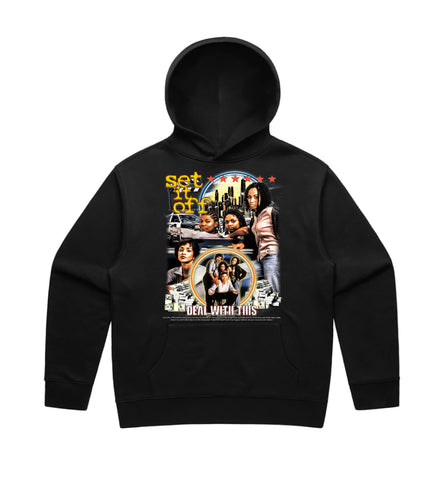 Set It Off Graphic Pullover Hoodie